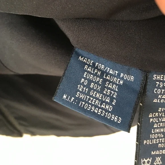 Ralph Lauren Women's Charcoal Gray Blazer - Picture 7 of 8